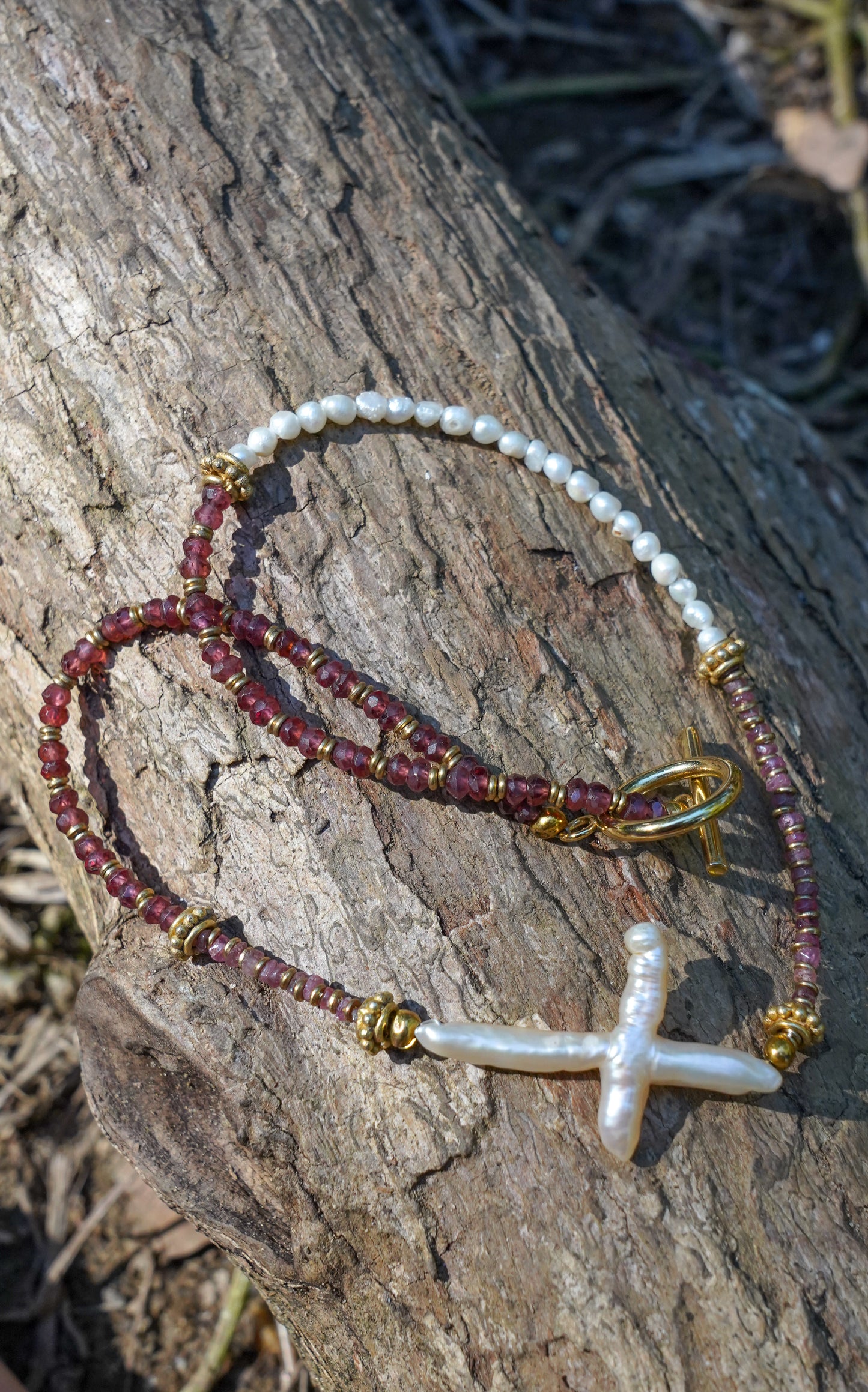 More Ruby dreaming necklace