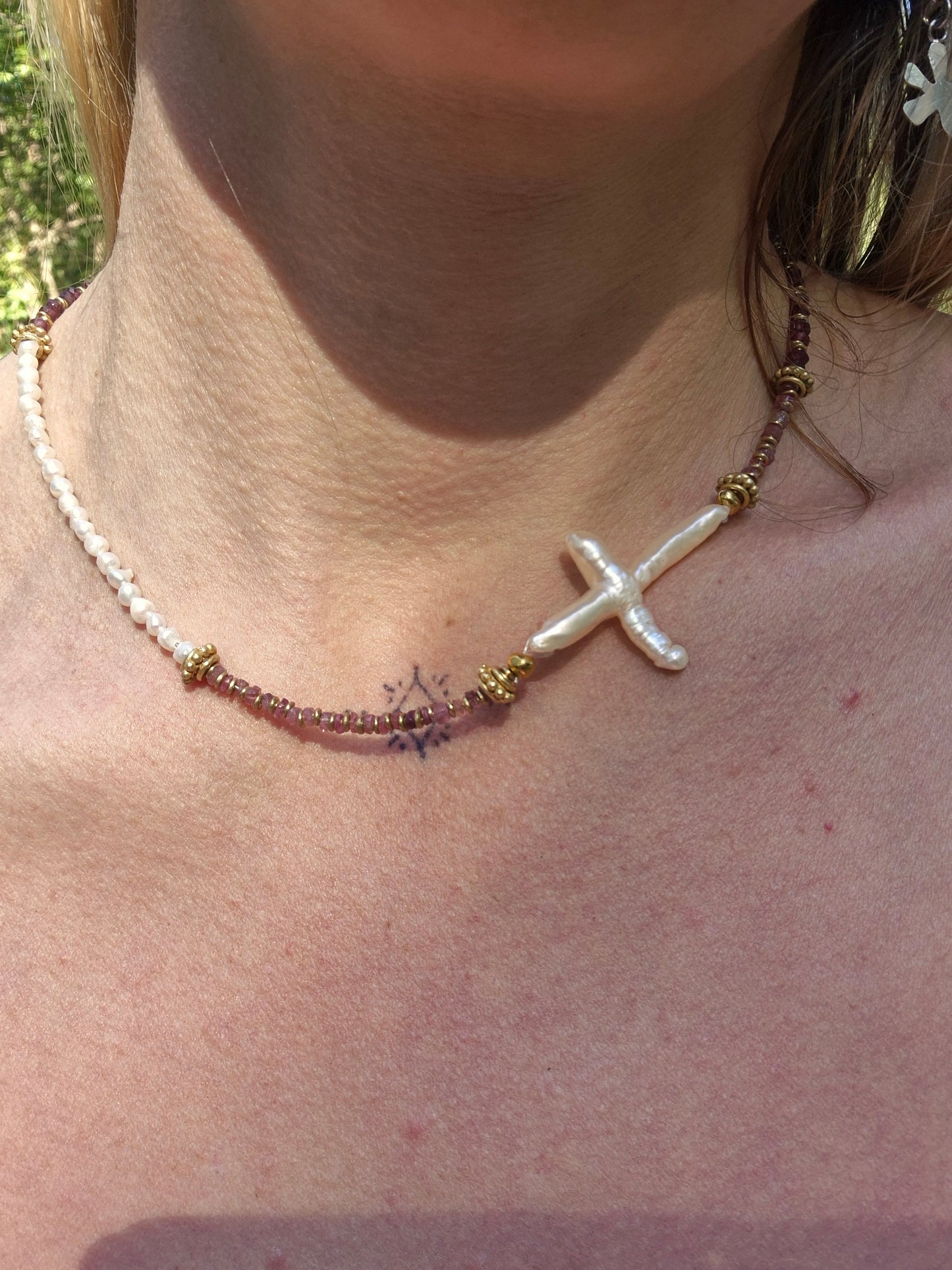More Ruby dreaming necklace