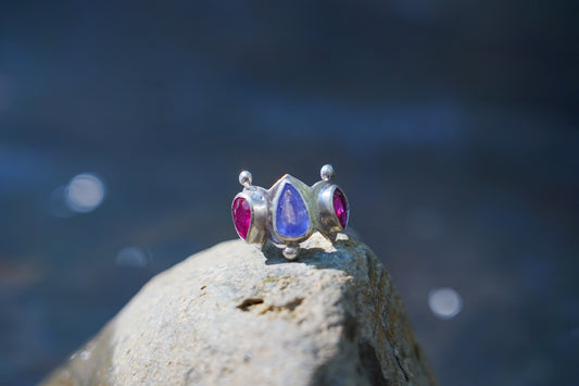 Confetti Crown Ring