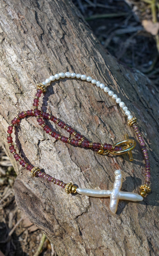 More Ruby dreaming necklace